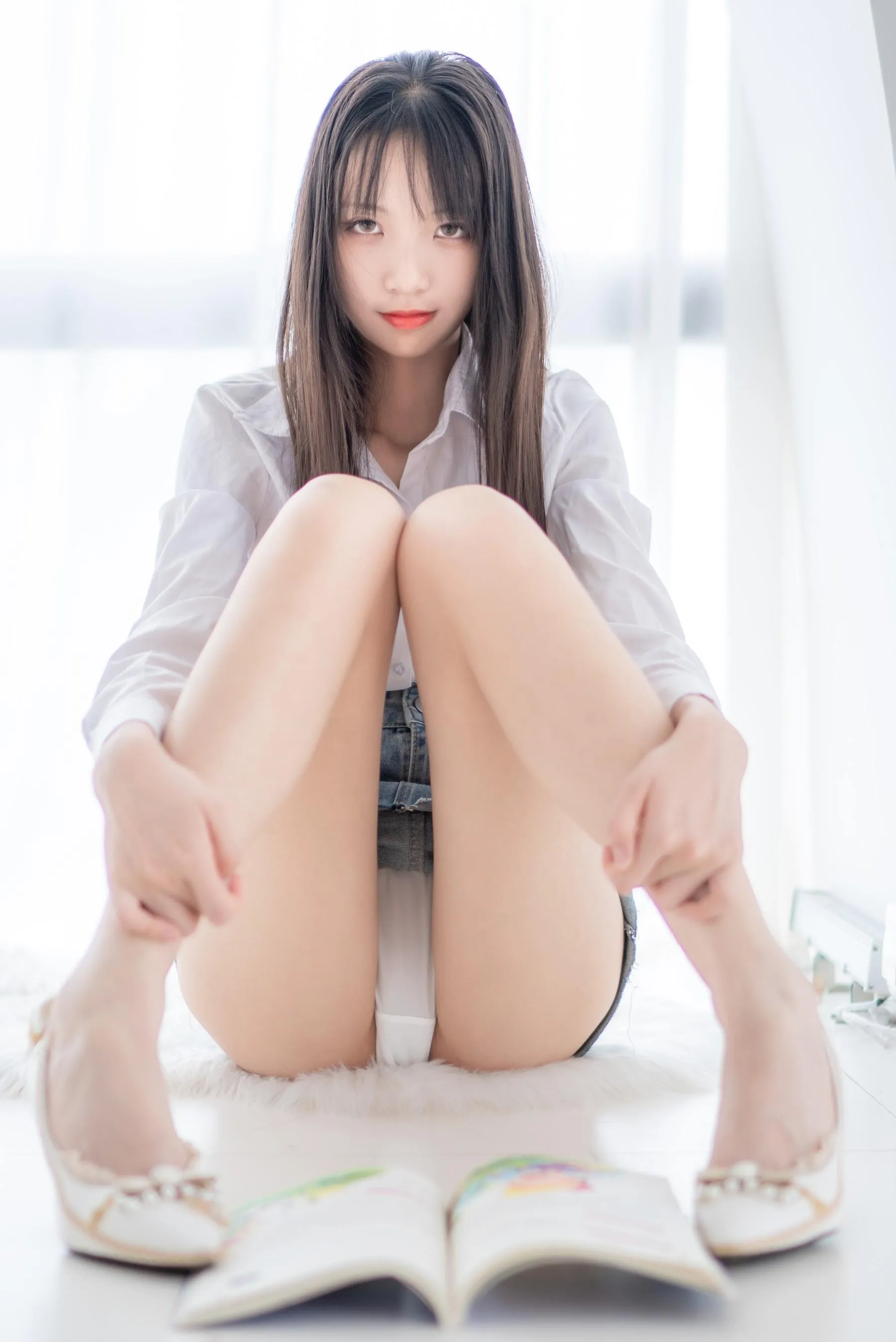 西瓜少女 NO.023 衬衫牛仔裙 [62P]插图3